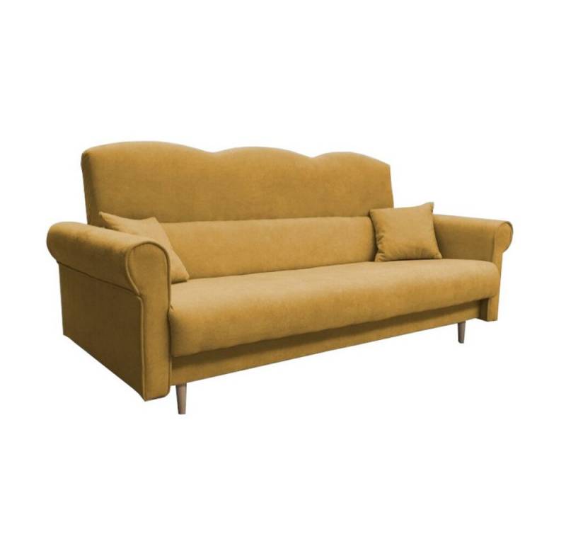 MOEBLO Schlafsofa TULIP, Kippsofa Sofa Klappsofa Bettfunktion Couch, mit Schlaffunktion und Bettkasten, - (BxHxT): 216x101x105cm von MOEBLO