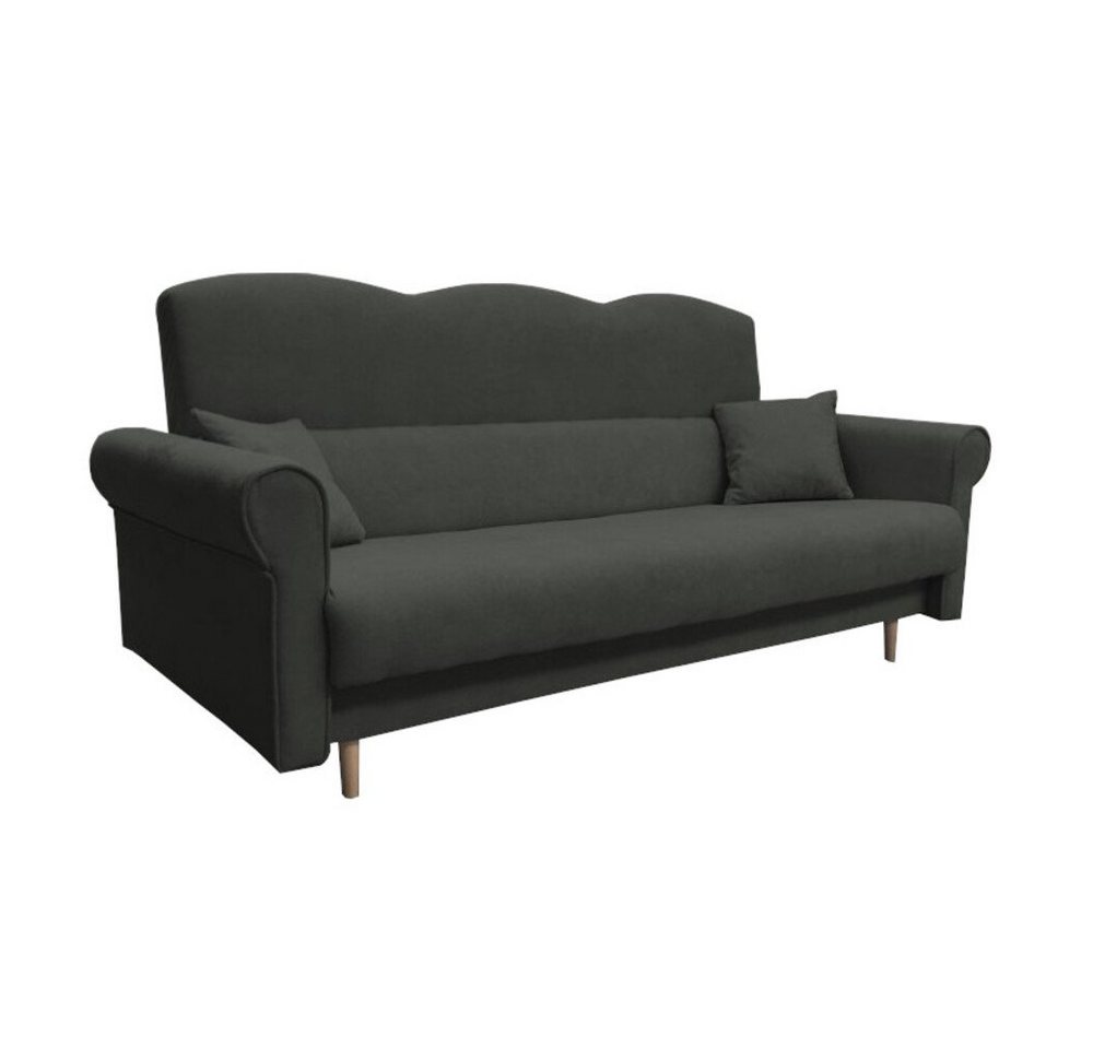 MOEBLO Schlafsofa TULIP, Kippsofa Sofa Klappsofa Bettfunktion Couch, mit Schlaffunktion und Bettkasten von MOEBLO