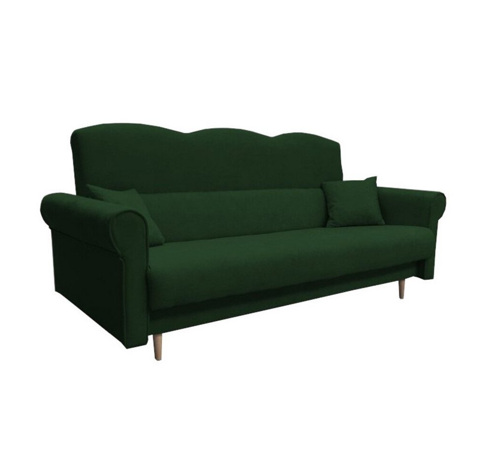 MOEBLO Schlafsofa TULIP, Kippsofa Sofa Klappsofa Bettfunktion Couch, mit Schlaffunktion und Bettkasten, - (BxHxT): 216x101x105cm von MOEBLO