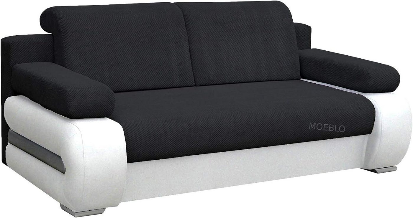 MOEBLO Schlafsofa York, Couch für Wohnzimmer, Sofagarnitur Polstersofa Wohnlandschaft, mit Schlaffunktion und Bettkasten MOEBLO Schlafsofa York, Couch für Wohnzimmer, Sofagarnitur Polstersofa Wohnlandschaft, mit Schlaffunktion und Bettkasten von MOEBLO