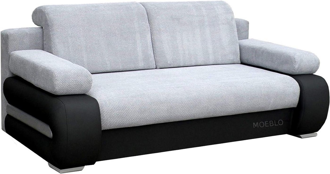 MOEBLO Schlafsofa York, Couch für Wohnzimmer, Sofagarnitur Polstersofa Wohnlandschaft, mit Schlaffunktion und Bettkasten MOEBLO Schlafsofa York, Couch für Wohnzimmer, Sofagarnitur Polstersofa Wohnlandschaft, mit Schlaffunktion und Bettkasten von MOEBLO