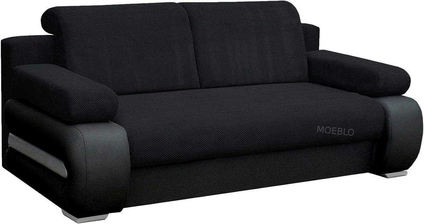 MOEBLO Schlafsofa York, Couch für Wohnzimmer, Sofagarnitur Polstersofa Wohnlandschaft, mit Schlaffunktion und Bettkasten MOEBLO Schlafsofa York, Couch für Wohnzimmer, Sofagarnitur Polstersofa Wohnlandschaft, mit Schlaffunktion und Bettkasten von MOEBLO