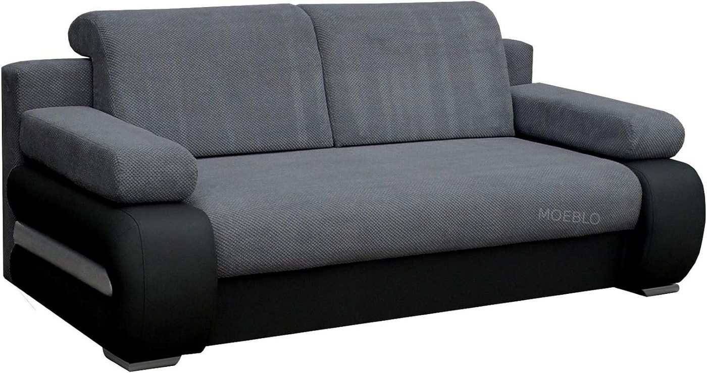 MOEBLO Schlafsofa York, Couch für Wohnzimmer, Sofagarnitur Polstersofa Wohnlandschaft, mit Schlaffunktion und Bettkasten MOEBLO Schlafsofa York, Couch für Wohnzimmer, Sofagarnitur Polstersofa Wohnlandschaft, mit Schlaffunktion und Bettkasten von MOEBLO