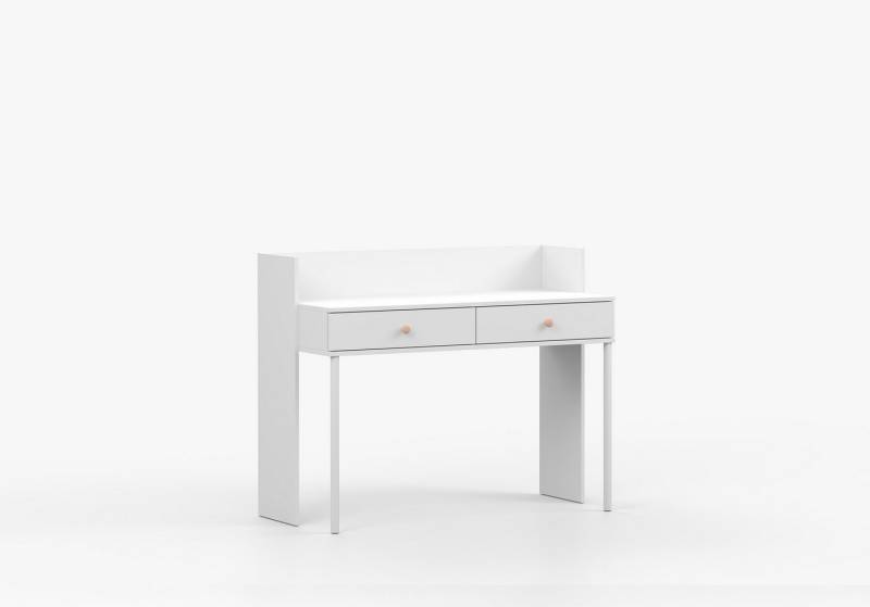 MOEBLO Schminktisch FIZZY (moderner Schminktisch für Schlafzimmer, Kinder- und Jugendzimmer mit Schubladen und großem Ablagebereich, Frisiertisch, Schminktisch), (BxHxT): 120 x 95 x 52 cm von MOEBLO