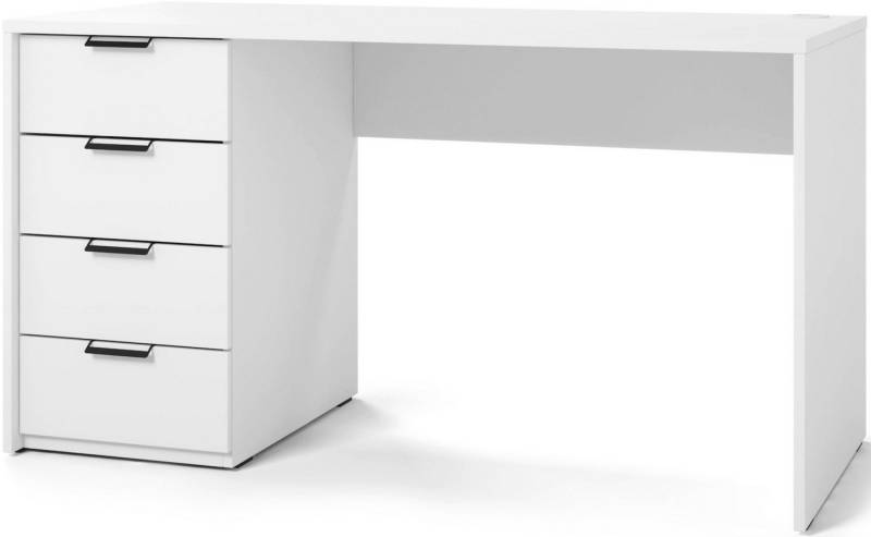 MOEBLO Schreibtisch AUREA (Computertisch für Büro, Arbeitszimmer Kinderzimmer Jugendzimmer, Kinderschreibtisch Schülerschreibtisch Bürotisch), 120/140x75x60 von MOEBLO