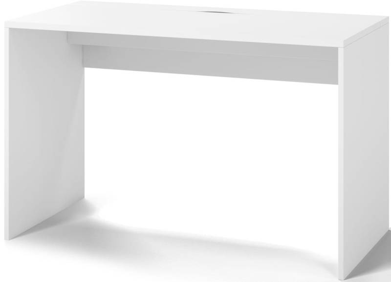 MOEBLO Schreibtisch Cedronella mit Kabelaufbewahrung Kabelmanagement Kabelbinder (Computertisch für Büro, Arbeitszimmer Kinderzimmer Jugendzimmer, Kinderschreibtisch Schülerschreibtisch Bürotisch), 120/140x75x60 von MOEBLO