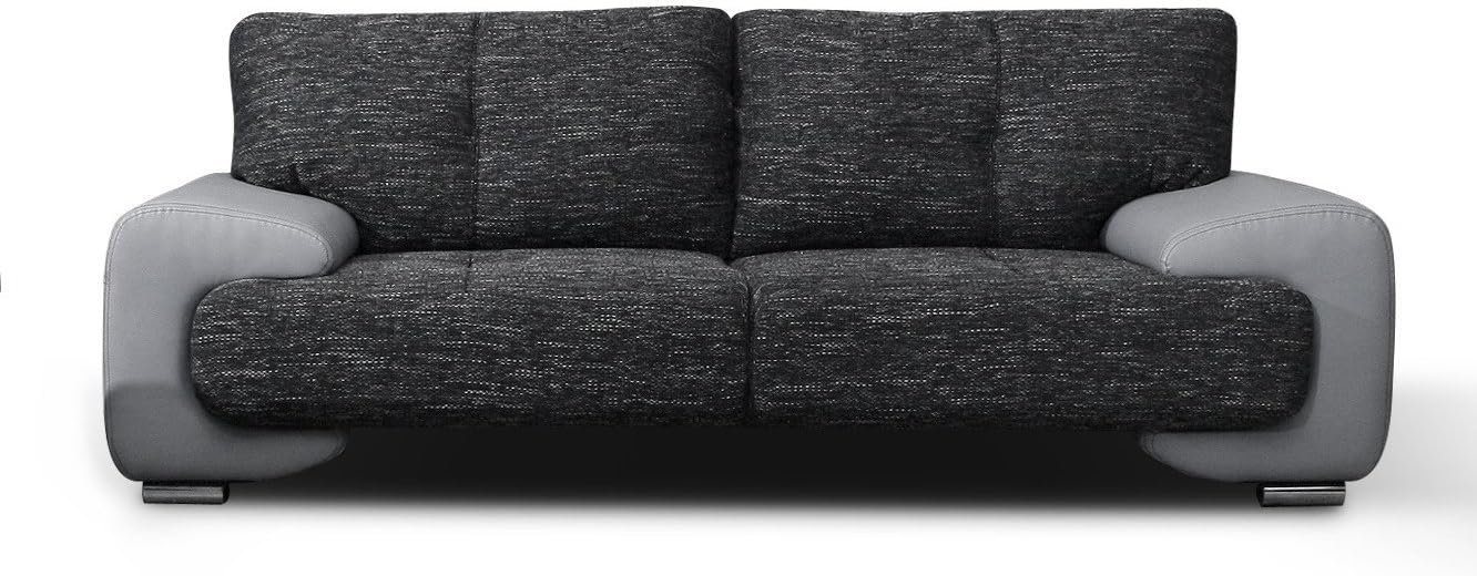 MOEBLO Sofa LORENTO 2-Sitzer, Kleiner 2-Sitzer Design Sofa 2er Büro Kunstleder Sofagarnitur Couch, - (BxHxT): 190x90x100 cm von MOEBLO