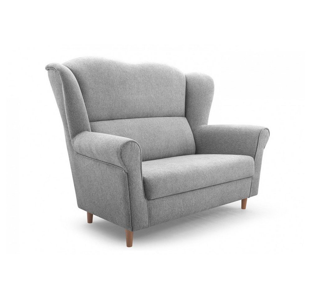 MOEBLO Sofa SILABELLA, Couch Polstermöbel Sitzmöbel Wohnzimmermöbel 2-Sitzer-Sofa Stoffsofa, (BxTxH):144x83x104cm von MOEBLO