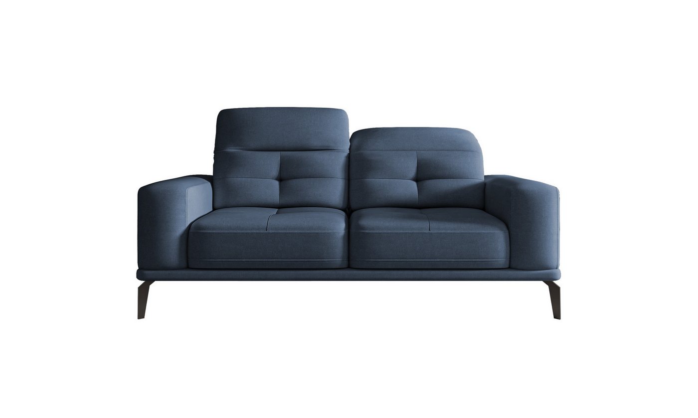 MOEBLO Sofa TORANO, ohne Schlaffunktion Modernes Sofa Kleines Sofa im Wohnzimmer Sofa 2-Sitzer, Verstellbaren Kopfstützen, (BxHxT):195x108x103cm von MOEBLO