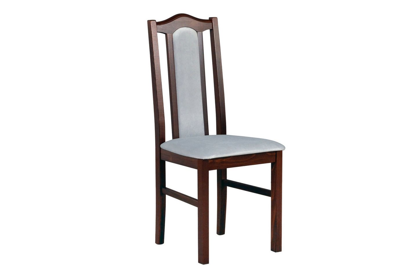 MOEBLO Stuhl BESO 02 (Nuss, Polsterstühle, Holzstühle, Esszimmerstühle), (BxHxT): 43x97x40cm von MOEBLO