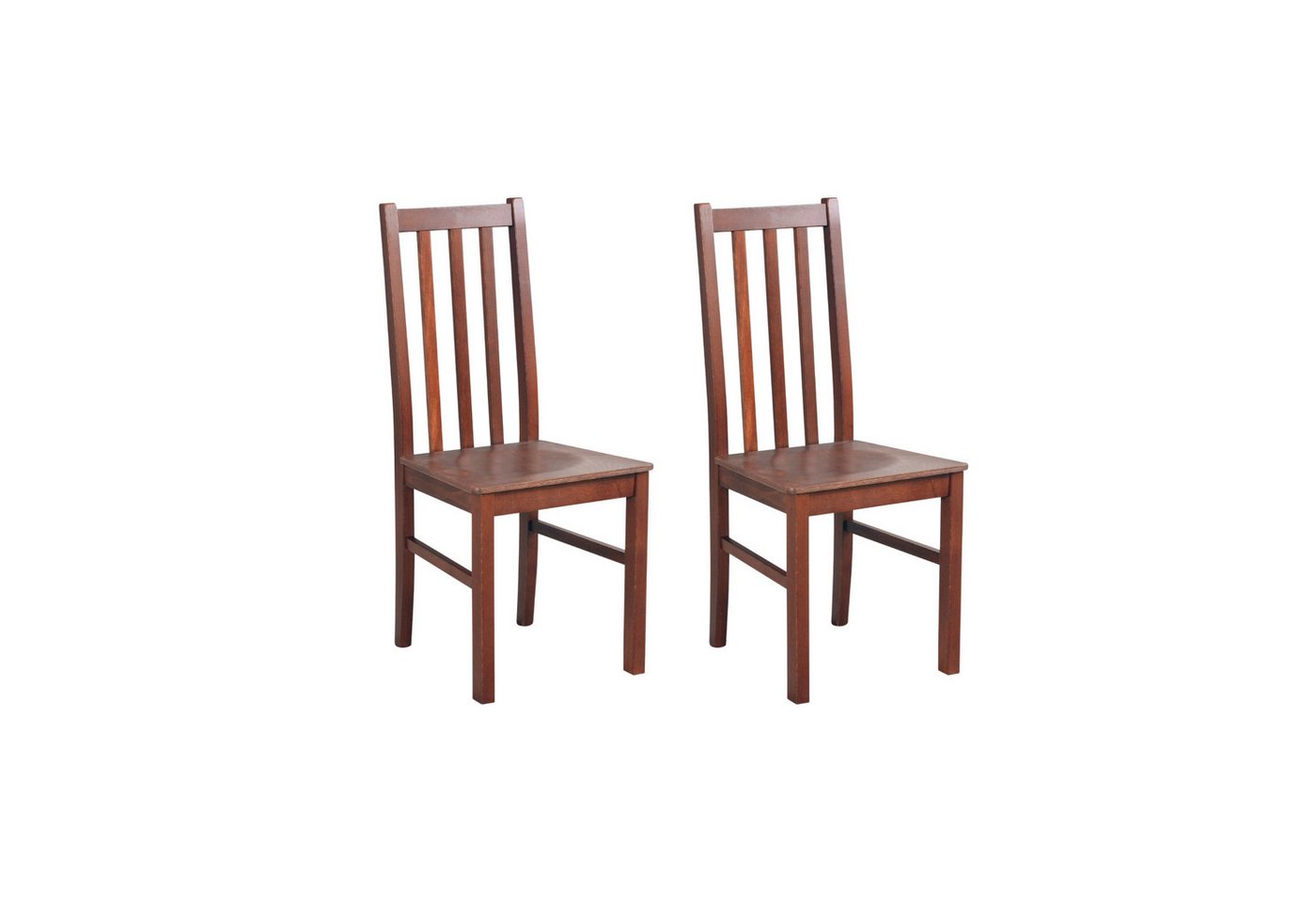 MOEBLO Stuhl BESO 10D (Polsterstühle, Holzstühle, Esszimmerstühle, Massivholz, 2 St), (BxHxT):43x97x40cm von MOEBLO