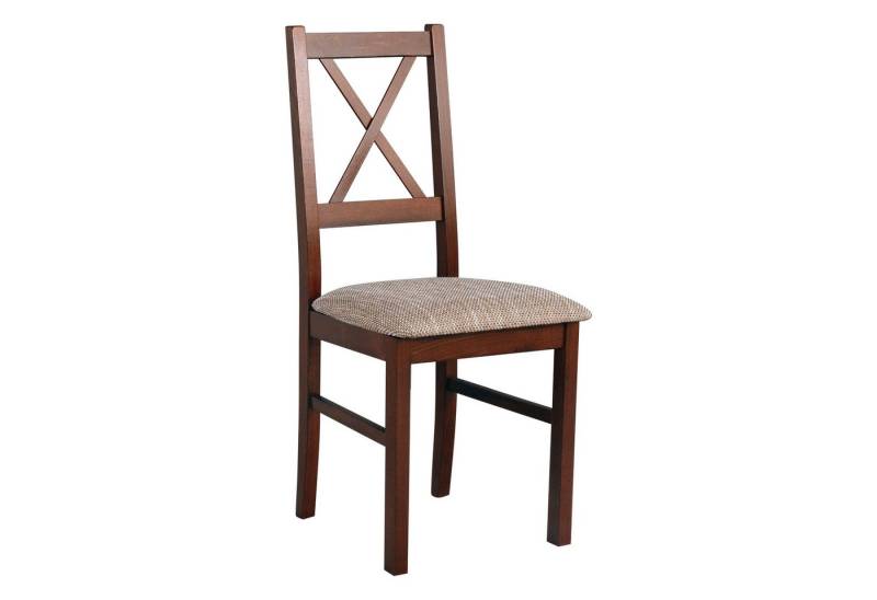 MOEBLO Stuhl ELIONA 10 (Esszimmerstuhl Polsterstühle, Holzstühle, Esszimmerstühle, Massivholz), (BxHxT): 43x90x40cm von MOEBLO