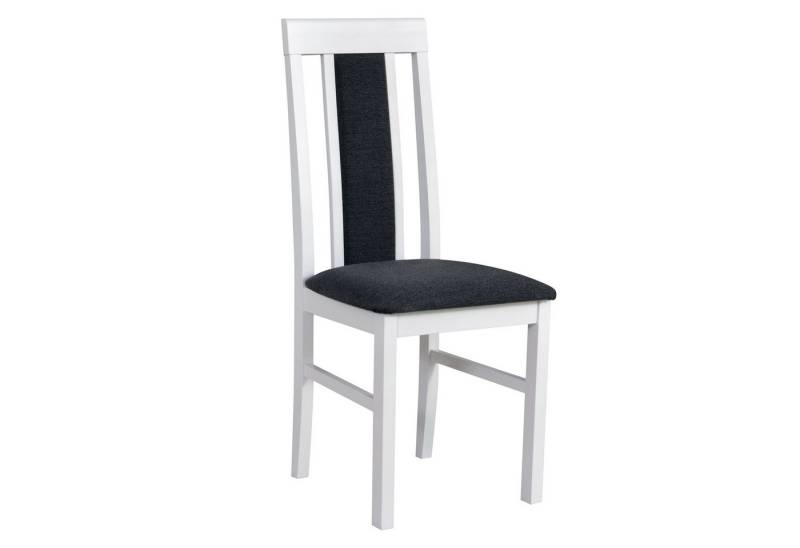 MOEBLO Stuhl ELIONA 2 (Polsterstühle, Holzstühle, Esszimmerstühle, Gepolstert Massivholz), (BxHxT):43x96x40cm von MOEBLO