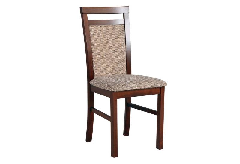 MOEBLO Stuhl MILOS 5 (Esszimmerstuhl Polsterstühle, Holzstühle, Esszimmerstühle, Massivholz), (BxHxT): 43x93x40cm von MOEBLO