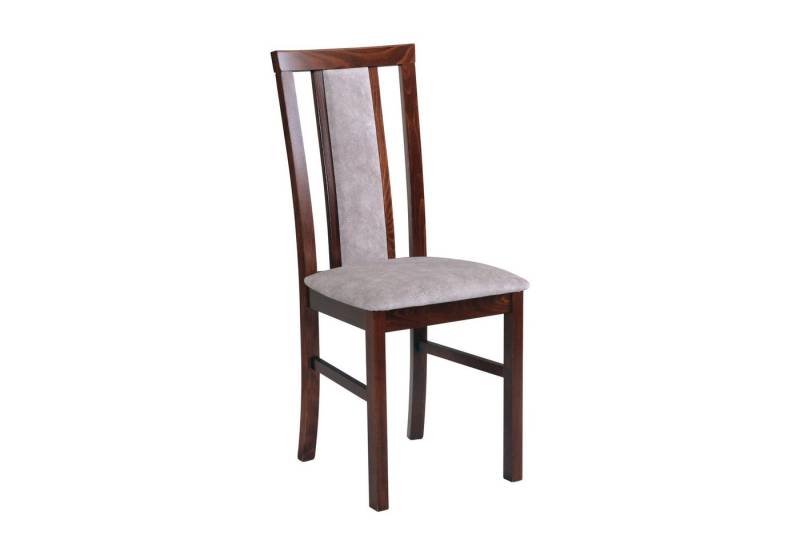 MOEBLO Stuhl MILOS 7 (Massivholz, Esszimmerstuhl Polsterstühle, Holzstühle, Esszimmerstühle), (BxHxT): 43x93x40cm von MOEBLO