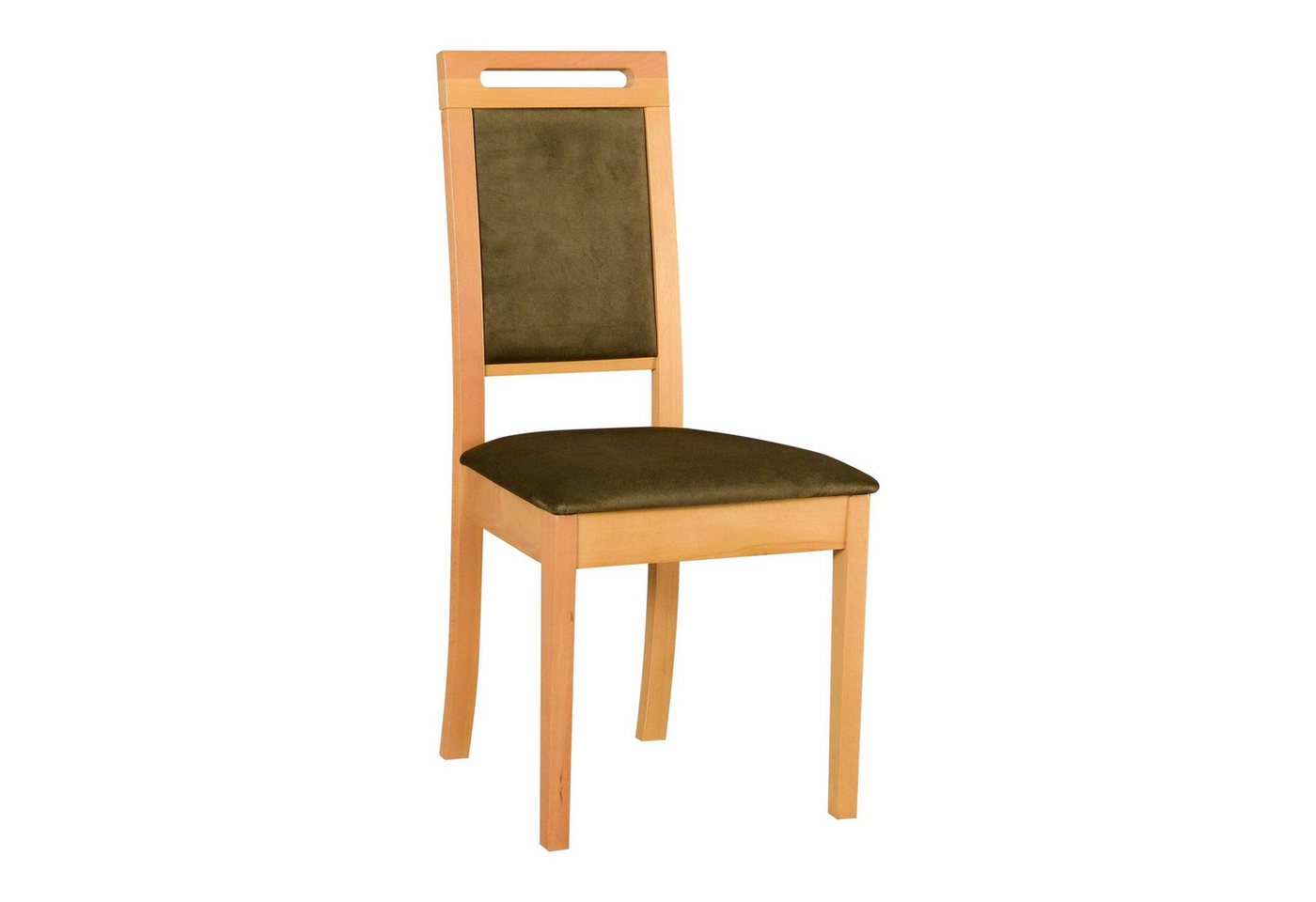 MOEBLO Stuhl TORMO 15 (Esszimmerstuhl Polsterstühle, Holzstühle, Esszimmerstühle), (BxHxT): 47x96x43 cm von MOEBLO