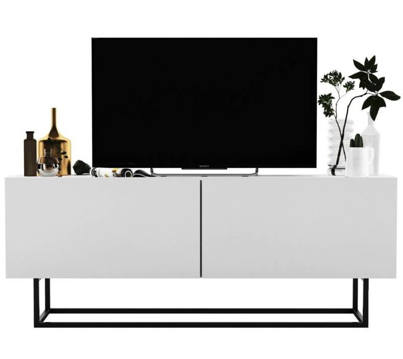 MOEBLO TV-Board TURNO ERTV 120 (Lowboard Fernsehtisch TV Bank TV Tisch Fernseher Tisch TV Möbel), (BxHxT):120x46x35 cm von MOEBLO