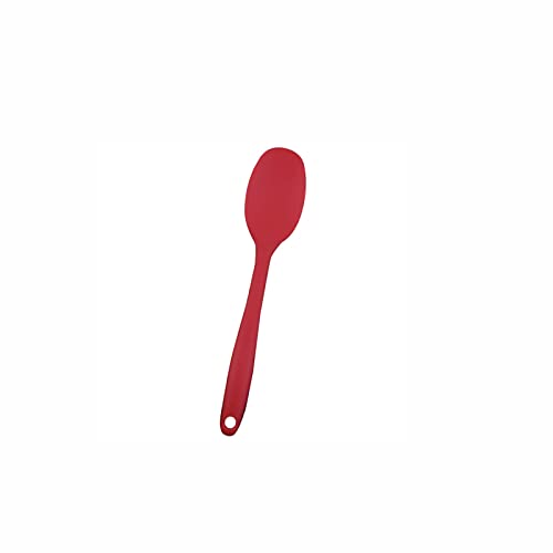 MOEIDO Löffel Household Spoon Spoon Mixing Spoon Long-handle Cooking Utensils Tableware Kitchen Spoon Mixer Kitchen Tools(Color:Red) von MOEIDO