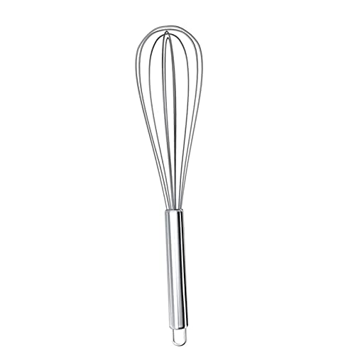 MOEIDO Schneebesen 8quot; 10quot; 12quot; Egg Whisk Stainless Steel Egg Whisk Kitchen Wire Balloon Whisk Milk Egg Beater Egg Mixing Mixer Tools(Size:10 inch) von MOEIDO