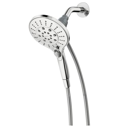 MOEN 26112 Engage Magnetix Handbrause mit 6 Funktionen, 14 cm (5,5 Zoll), mit magnetischem Docking-System, Chrome, Pack of 1 von Moen