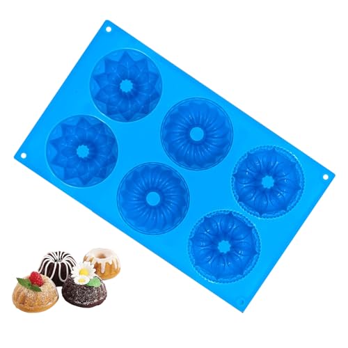 MOERAE Mini Gugelhupfform,Silikon Backform Set,BPA-Frei,Wiederverwendbar,Antihaft Kuchenform Für Torten,Muffins & Desserts MOERAE Mini Gugelhupfform,Silikon Backform Set,BPA-Frei,Wiederverwendbar,Antihaft Kuchenform Für Torten,Muffins & Desserts von MOERAE