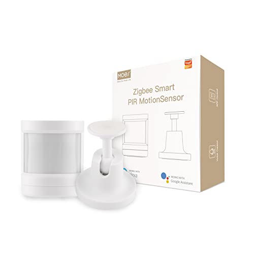 MOES PIR Motion Sensor, Human Sensor Detector, Bewegungssensor, Tuya ZigBee Hub Required, Smart Life Tuya App Control, Smart Home Alarm System Intelligent Body Motion Sensor MOES PIR Motion Sensor, Human Sensor Detector, Bewegungssensor, Tuya ZigBee Hub Required, Smart Life Tuya App Control, Smart Home Alarm System Intelligent Body Motion Sensor von MOES