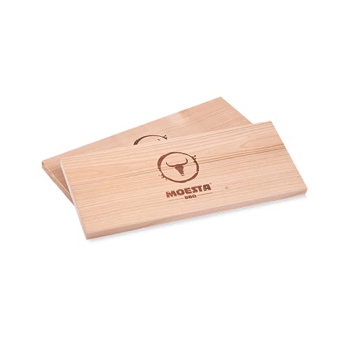 MOESTA-BBQ 10682 HolzPlanke XXL 2er Set aus Erlenholz - Wiederverwendbare Räucherbretter ohne Rinde in Übergröße MOESTA-BBQ 10682 HolzPlanke XXL 2er Set aus Erlenholz - Wiederverwendbare Räucherbretter ohne Rinde in Übergröße von MOESTA BBQ EST. 2012