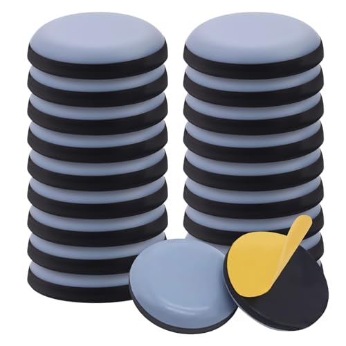 Möbelgleiter, 30 mm, 20 Stück, selbstklebend, Premium-Möbelgleiter, schützen Sie Ihre Böden, universelle Möbelgleiter für Esstische und Stühle Möbelgleiter, 30 mm, 20 Stück, selbstklebend, Premium-Möbelgleiter, schützen Sie Ihre Böden, universelle Möbelgleiter für Esstische und Stühle von MOGITO