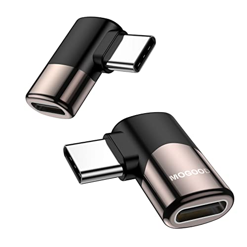 MOGOOD USB C 90 Grad Adapter Männlich zu Weiblich Extender Rechter Winkel für Steam Deck, Switch, Notebook, Tablet und Handy Zubehör MOGOOD USB C 90 Grad Adapter Männlich zu Weiblich Extender Rechter Winkel für Steam Deck, Switch, Notebook, Tablet und Handy Zubehör von MOGOOD
