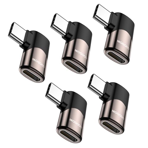MOGOOD USB C 90 Grad Adapter C männlich zu C weiblich USB C Extender Rechter Winkel USB c Adapter USB c rechter Winkel USB zu usbc AdapterFür Steam Deck Switch Notebook Tablet und Handy Zubehör MOGOOD USB C 90 Grad Adapter C männlich zu C weiblich USB C Extender Rechter Winkel USB c Adapter USB c rechter Winkel USB zu usbc AdapterFür Steam Deck Switch Notebook Tablet und Handy Zubehör von MOGOOD