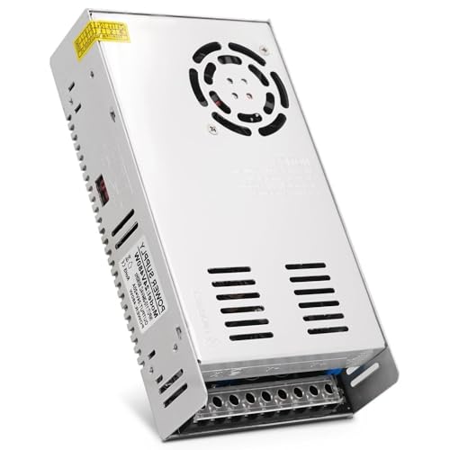 MOGOULUA Schaltnetzteil Geregelter 24V 20A 480W Universal Netzteil LED-Treiber Schaltnetzteil 220V zu 24V Transformator Überwachungsnetzteil AC-Wandler DC-Adapter Radio Computer Project von MOGOULUA
