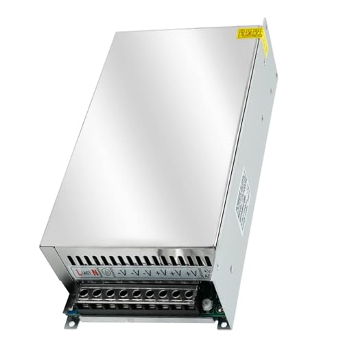 MOGOULUA Universal Schaltnetzteil 12V 1000W Geregelter Universal Netzteil LED-Treiber Schaltnetzteil 110V/220V zu 12V Transformator Überwachungsnetzteil AC Wandler DC Adapter Radio Computer Project von MOGOULUA