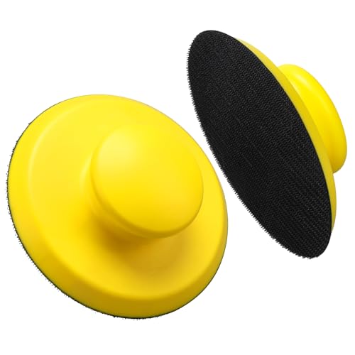 MOGRQAP 2 Stück 6 Zoll Schleifblock Handschleifer Schleifklotz für Polish Schleifscheiben für Handschleifblock Schleifscheiben von MOGRQAP