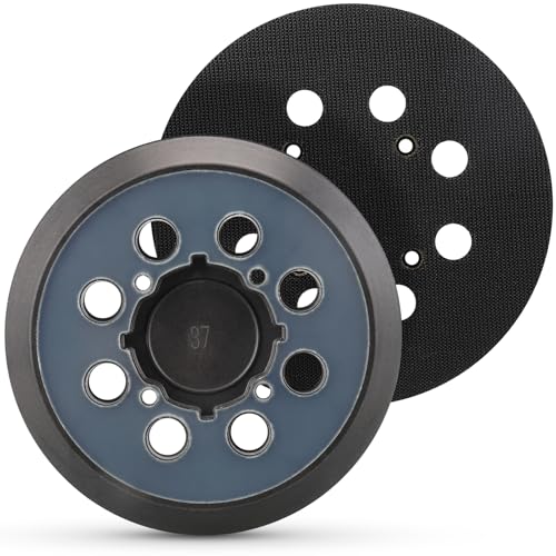 MOGRQAP 2 Stück 125mm Schleifpads für Dewalt, 8 Löcher 4 Schraubenlöcher Haken und Schleife Klett Stützteller Ersatz Schleifpad Schleifteller für Dewalt Dwe6421 DWE6423 6423K DCW210B Exzenterschleifer MOGRQAP 2 Stück 125mm Schleifpads für Dewalt, 8 Löcher 4 Schraubenlöcher Haken und Schleife Klett Stützteller Ersatz Schleifpad Schleifteller für Dewalt Dwe6421 DWE6423 6423K DCW210B Exzenterschleifer von MOGRQAP