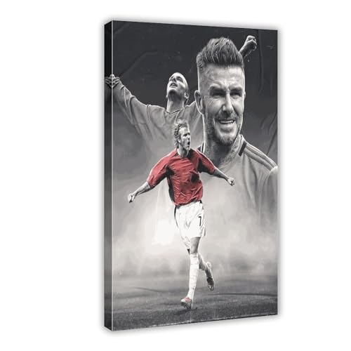 MOHTOY David Beckham Poster, Fußball-Poster, 18, Leinwandposter, Wandkunst, Dekordruck, Gemälde für Wohnzimmer, Schlafzimmer, Dekoration, Rahmen-Stil, 30 x 45 cm MOHTOY David Beckham Poster, Fußball-Poster, 18, Leinwandposter, Wandkunst, Dekordruck, Gemälde für Wohnzimmer, Schlafzimmer, Dekoration, Rahmen-Stil, 30 x 45 cm von MOHTOY