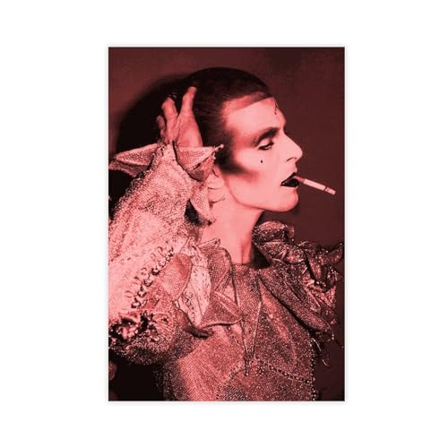 MOHTOY David Bowie Poster 87, Leinwandposter, Wandkunst, Dekordruck, Bild Gemälde für Wohnzimmer, Schlafzimmer, Dekoration, ungerahmt, 20 x 30 cm MOHTOY David Bowie Poster 87, Leinwandposter, Wandkunst, Dekordruck, Bild Gemälde für Wohnzimmer, Schlafzimmer, Dekoration, ungerahmt, 20 x 30 cm von MOHTOY