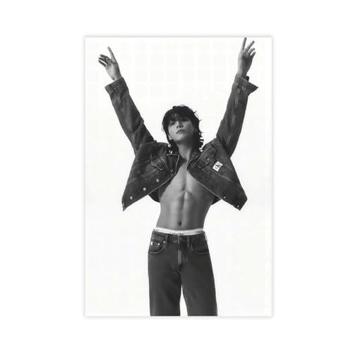 MOHTOY K-Pop BTS Jungkook Poster, 1 Leinwand-Poster, Wandkunst, Dekordruck, Bild Gemälde für Wohnzimmer, Schlafzimmer, Dekoration, ungerahmt, 30 x 45 cm MOHTOY K-Pop BTS Jungkook Poster, 1 Leinwand-Poster, Wandkunst, Dekordruck, Bild Gemälde für Wohnzimmer, Schlafzimmer, Dekoration, ungerahmt, 30 x 45 cm von MOHTOY