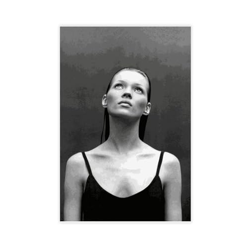 MOHTOY Poster "Model Kate Moss", Leinwandposter, Schlafzimmer-Dekor, Sportlandschaft, Büro, Raumdekoration, Geschenk, ungerahmt, 40 x 60 cm MOHTOY Poster "Model Kate Moss", Leinwandposter, Schlafzimmer-Dekor, Sportlandschaft, Büro, Raumdekoration, Geschenk, ungerahmt, 40 x 60 cm von MOHTOY