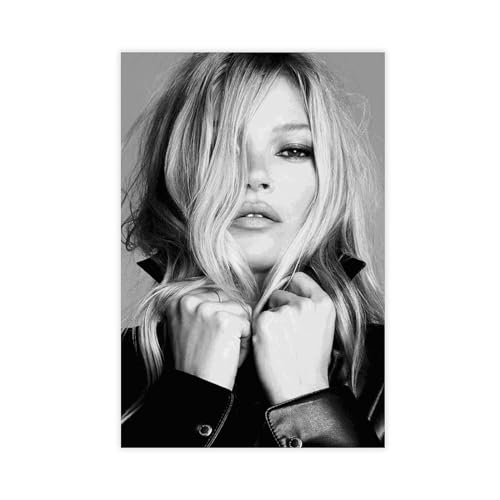 MOHTOY Poster "Model Kate Moss", Leinwandposter, Wandkunst, Dekordruck, Bild Gemälde für Wohnzimmer, Schlafzimmer, Dekoration, ungerahmt, 30 x 45 cm MOHTOY Poster "Model Kate Moss", Leinwandposter, Wandkunst, Dekordruck, Bild Gemälde für Wohnzimmer, Schlafzimmer, Dekoration, ungerahmt, 30 x 45 cm von MOHTOY