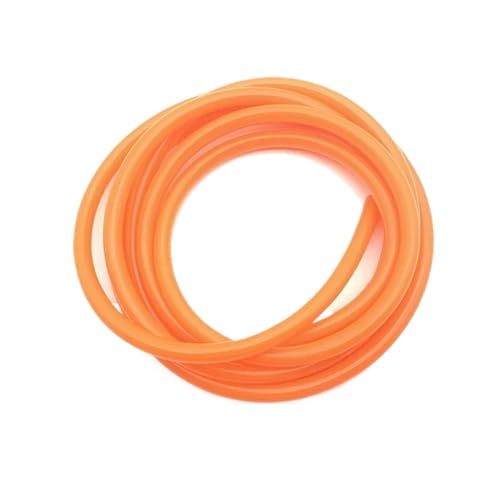 Benzinschlauch 1 Meter ID2 3 4 5 6 7 8 9 10 12 mm Silikonrohr Flexibler Gummischlauch Lebensmittelqualität Softdrink-Rohr Wasseranschluss Bunte Sanitär(Orange,1 Meter_OD 8XID 6MM) von MOHUIED