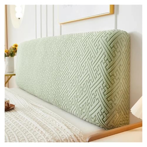 MOHUIED Jacquard-Kopfteilbezug mit Webmuster, einfarbiger Nachttischbezug, allumfassender elastischer Bezug for die Schlafzimmerdekoration für gepolsterte Schlafzimmer Kopfteil(Color14,W200xH60cm) von MOHUIED