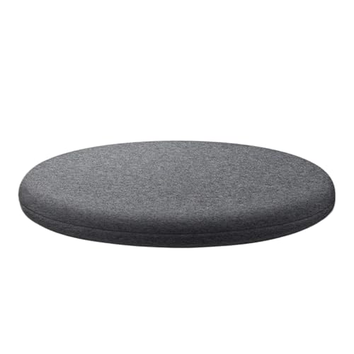 MOHUIED Memory Foam Kissen Sitz Futon Meditation Tatami Polsterung Matte 30/35/40 cm Einfarbig Runde Stuhl Set weiche Wohnkultur für Stuhl, Sofa, Wohnzimmer, Balkon(Color2,40cm) von MOHUIED