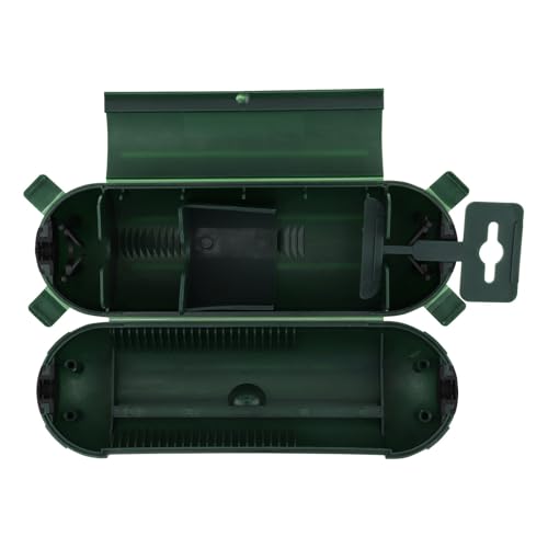 Outdoor-Verlängerungskabel Schutzhülle Wasserdichte Kabel Sicherheit Junction Box Elektrische Verbindung Box Stecker Drähte für die Verwendung im Innenbereich(Green) von MOHUIED