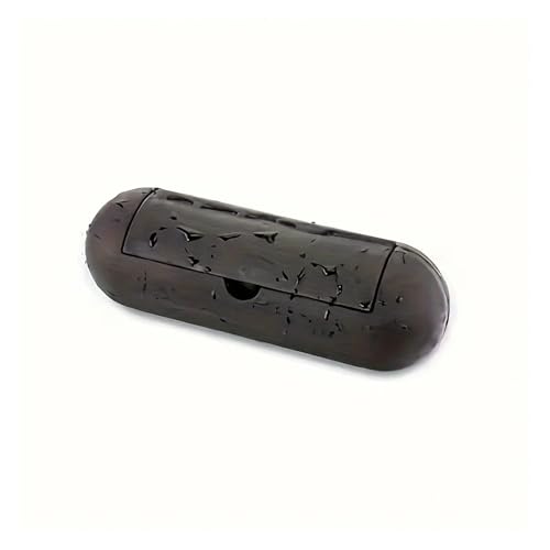 Wasserdichtes Verlängerungskabel, Sicherheitssiegel, wasserfeste Kabelabdeckung für die Verwendung im Innenbereich(Black) von MOHUIED