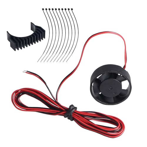 MOIDHSAG 3D Drucker Für Extruder Fan Extruder Lüfter 3D Drucker Teil Zubehör 24V Lüfter Motor Kühlkörper Fan von MOIDHSAG
