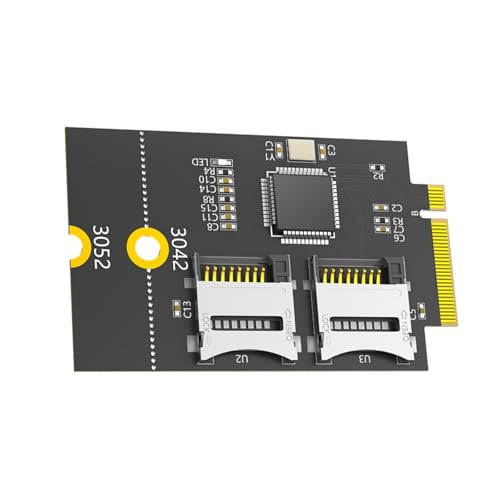 MOIDHSAG Doppelte Speicherkarte Für Key B Adapterplatine Unterstützt 3042 3052 USB Bus Speicherkarten Controller Karte von MOIDHSAG