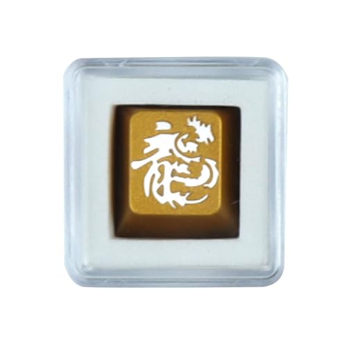 MOIDHSAG Elegante Keycap Customs Loong Keycap für MX Mechanische Tastatur-Tastatur für Enthusiasten Tastaturliebhaber von MOIDHSAG