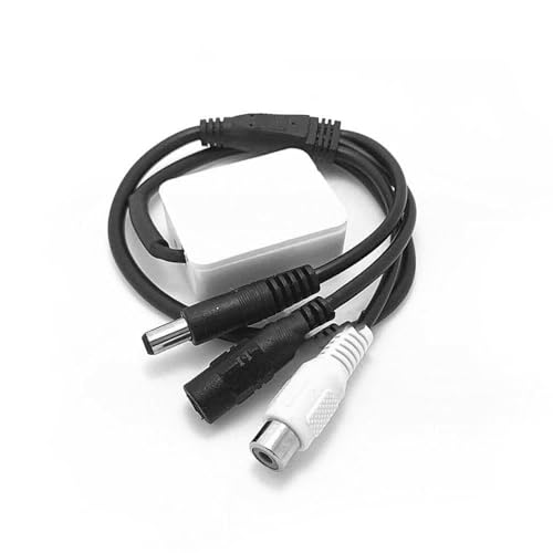 MOIDHSAG Mikrofone Sound Monitore Sound Pickup Sound Sicherheit Überwachung DC5V-12V Weibliche Adapter Für CCTV Kamera Sicherheit von MOIDHSAG