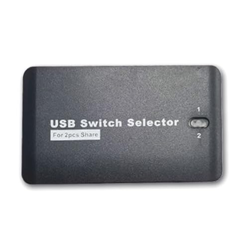 MOIDHSAG USB Umschaltbox Für Den Büro Und Heimgebrauch 2 Eingänge 4 Ausgänge Umschalter Für Tastaturen Drucker Scanner von MOIDHSAG