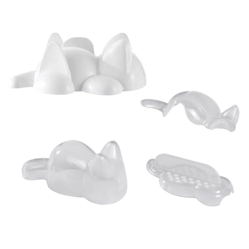 Set mit 2 Katzenformen für Reis, Onigiris, Sushi-Formen, Lebensmitteldekoration, Küchenutensilien von MOIDHSAG